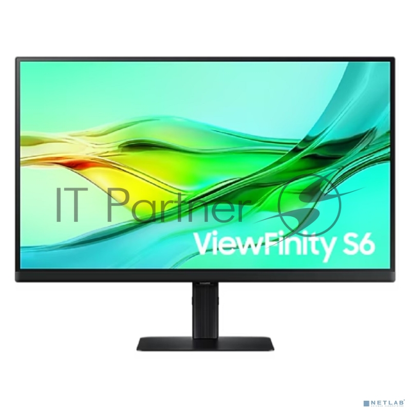 Монитор 27 Samsung ViewFinity S6 S27D604UAIXCI IPS 2560x1440, 100Hz, 5мс, 16:9, 350кд/м2, 1хHDMI, 1хDP, черный