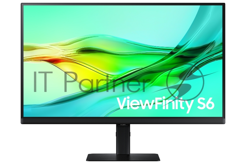 Монитор 27 Samsung ViewFinity S6 S27D604UAIXCI IPS 2560x1440, 100Hz, 5мс, 16:9, 350кд/м2, 1хHDMI, 1хDP, черный