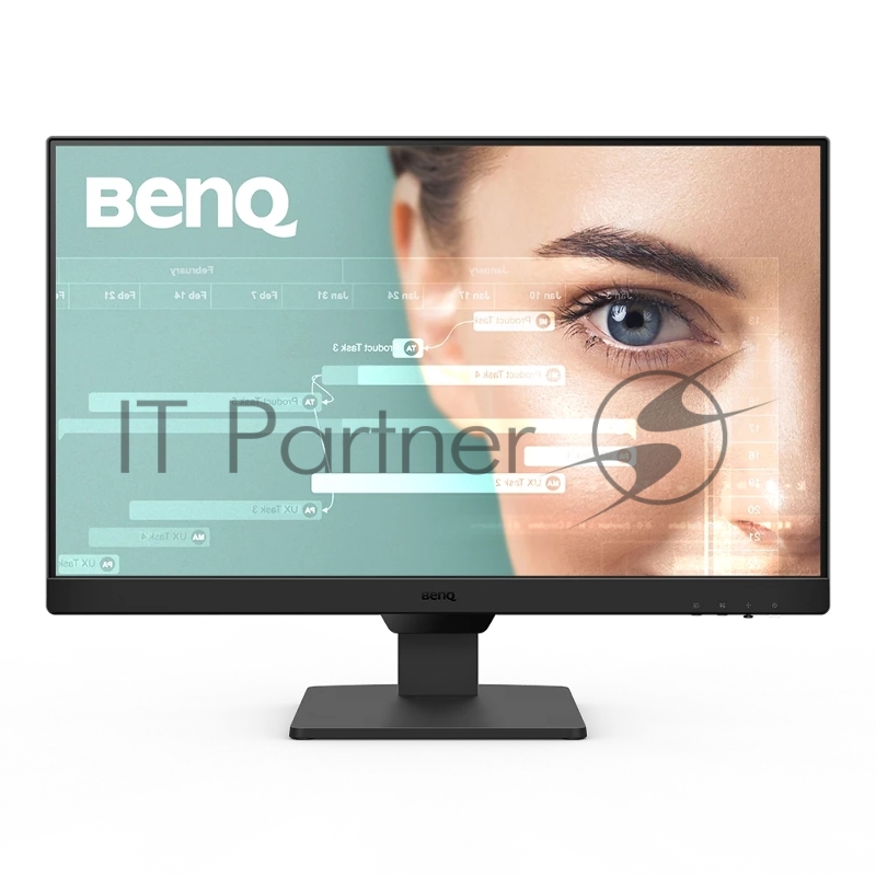 Мониторы/ Benq GW2490E 23.8, 1920x1080, IPS, 100Hz, 20M:1, 250cd, 5ms, 2*HDMI, DP, Speakers, Flicker-freeLow Blue Light, 3Y, Black