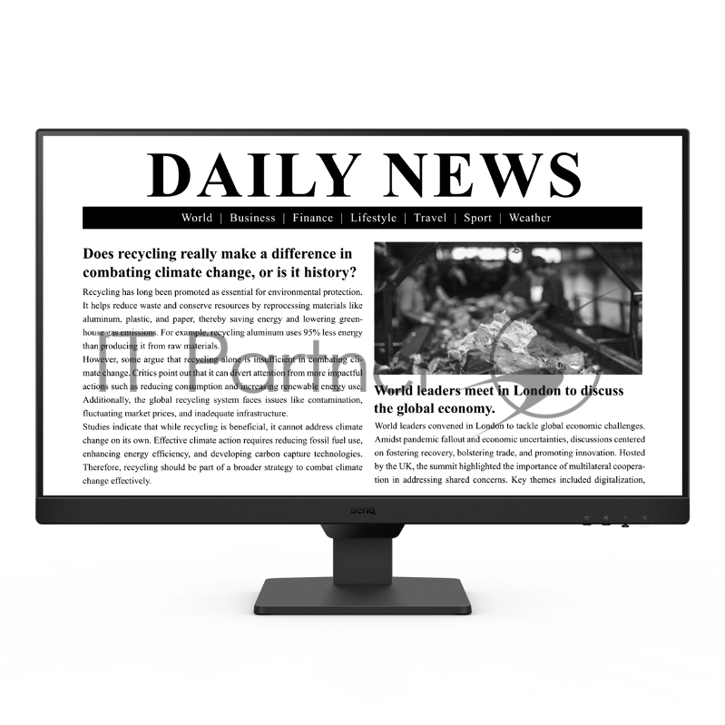 Мониторы/ Benq GW2490E 23.8, 1920x1080, IPS, 100Hz, 20M:1, 250cd, 5ms, 2*HDMI, DP, Speakers, Flicker-freeLow Blue Light, 3Y, Black