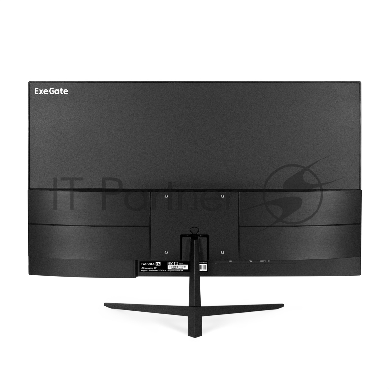 Монитор безрамочный с аудио 27 ExeGate ProSmart EZ2707CA (IPS LED Grade A+, FHD, 1920x1080@75Гц, 16:9, 250cd/m2, 1000:1, 178°/178°, 5ms, Speakers, D-Sub, HDMI, DisplayPort, audio-in, audio-out, Flicker-free, FreeSync, Low Blue Light, кабель HDMI 1.5м