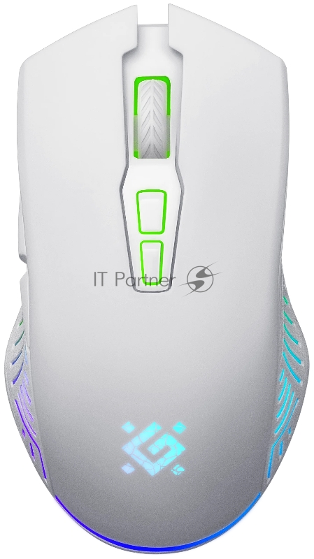 Мышь беспроводная Defender Pandora GM-502 белый, 3200 dpi, радиоканал, USB, кнопки - 7