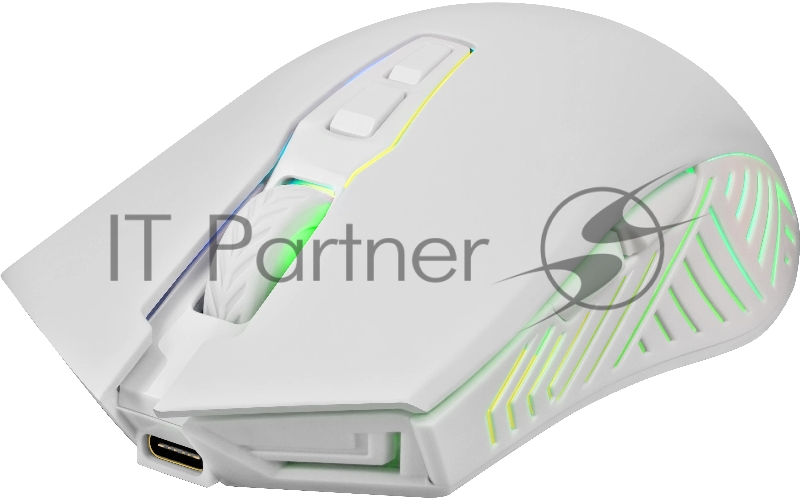 Мышь беспроводная Defender Pandora GM-502 белый, 3200 dpi, радиоканал, USB, кнопки - 7