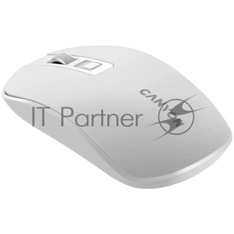 Мышь беспроводная Canyon MW-18 белый, 1600 dpi, радиоканал, USB, кнопки - 4