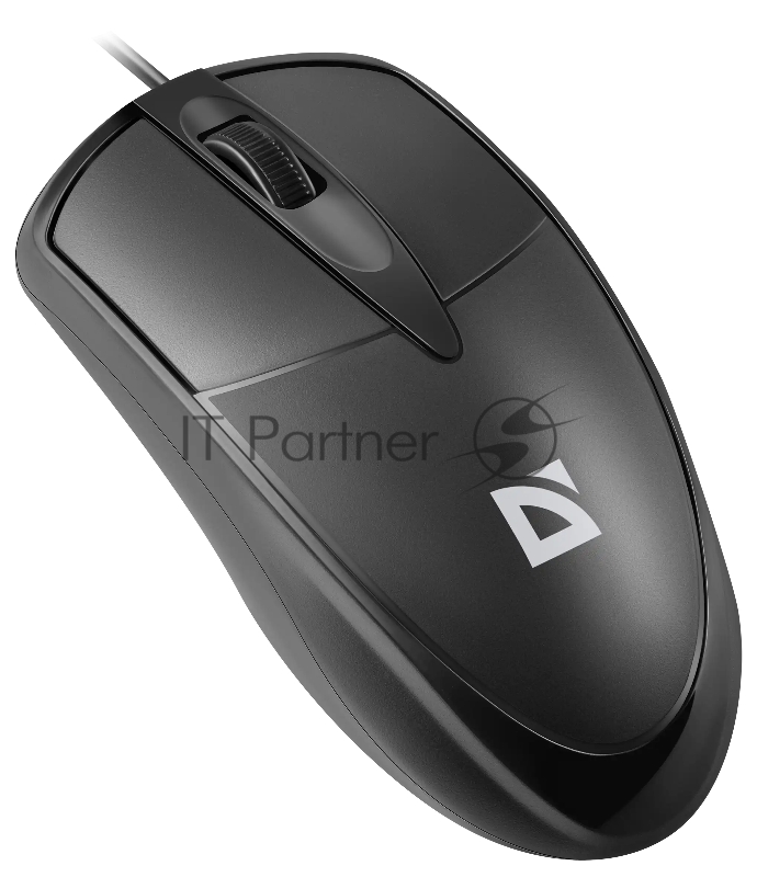Мышь проводная Defender Trace MB-989 черный, 1000 dpi, USB, кнопки - 3