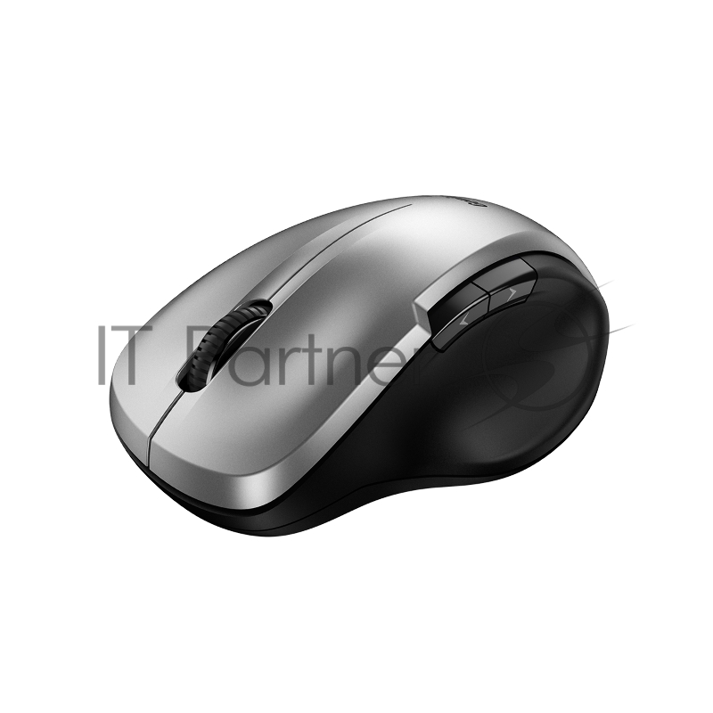 Мышь беспроводная Genius Ergo 8200S серебристый, 1200 dpi, радиоканал, USB, кнопки - 5