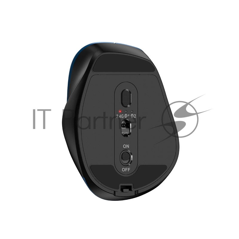 Мышь беспроводная Genius Ergo 9000S синий, 2400 dpi, радиоканал, USB, кнопки - 6