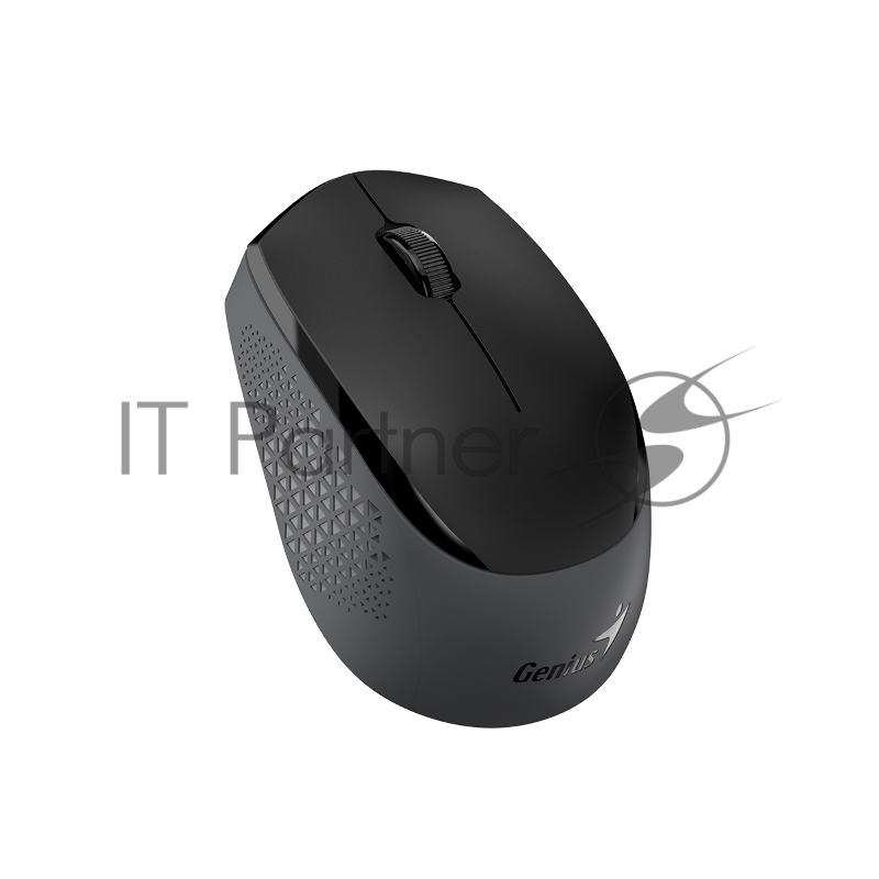 Мышь беспроводная Genius NX-8000S BT черный, 1200 dpi, радиоканал, Bluetooth, USB, кнопки - 3