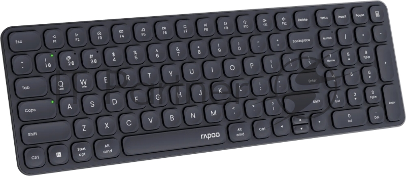 Клавиатура Rapoo E9310M Ультра-тонкая Беспроводная 2.4ГГц, Bluetooth3.0, серый