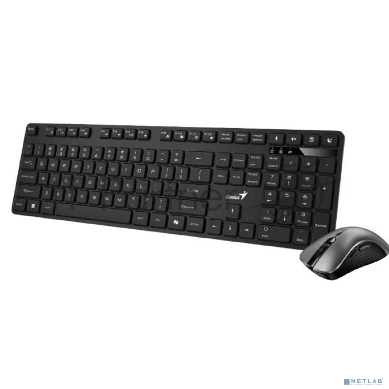 Комплект клавиатура + мышь беспроводной Genius KM-8216S, 2.4GHz, KM-8216S + Ergo 8100S AI