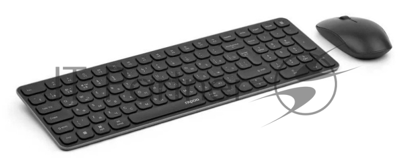 Клавиатура + Мышь Rapoo 9320M Беспроводная 2.4G Bluetooth 4.0, 5.0
