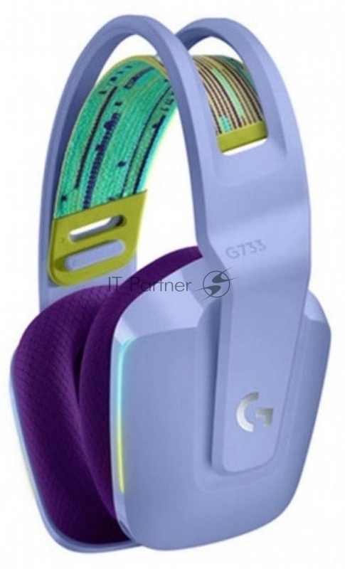 Гарнитура игровая беспроводная Logitech G733 Lightspeed Lilac (981-000892)