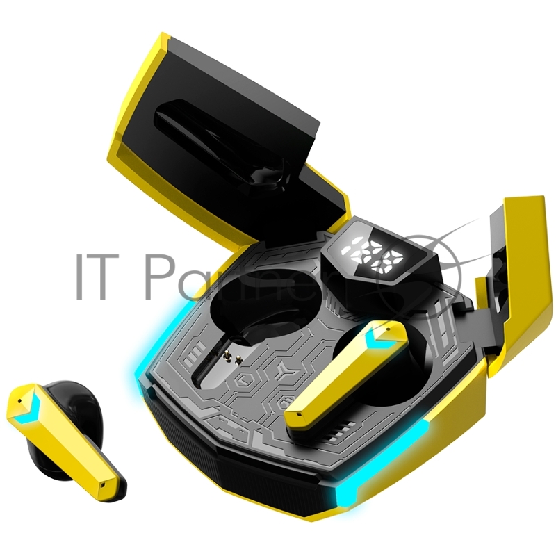 Наушники игровые CANYON headset Doublebee GTWS-2 Gaming Yellow