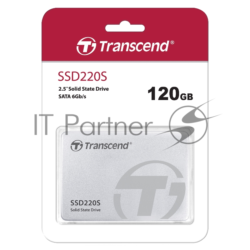 SSD диск 120ГБ 2.5 Transcend SSD220S TS120GSSD220S (SATA III)