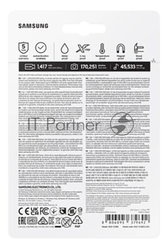 Флеш Диск Samsung MUF-512BE3/APC 512Gb <MUF-512BE3/APC> USB3.1