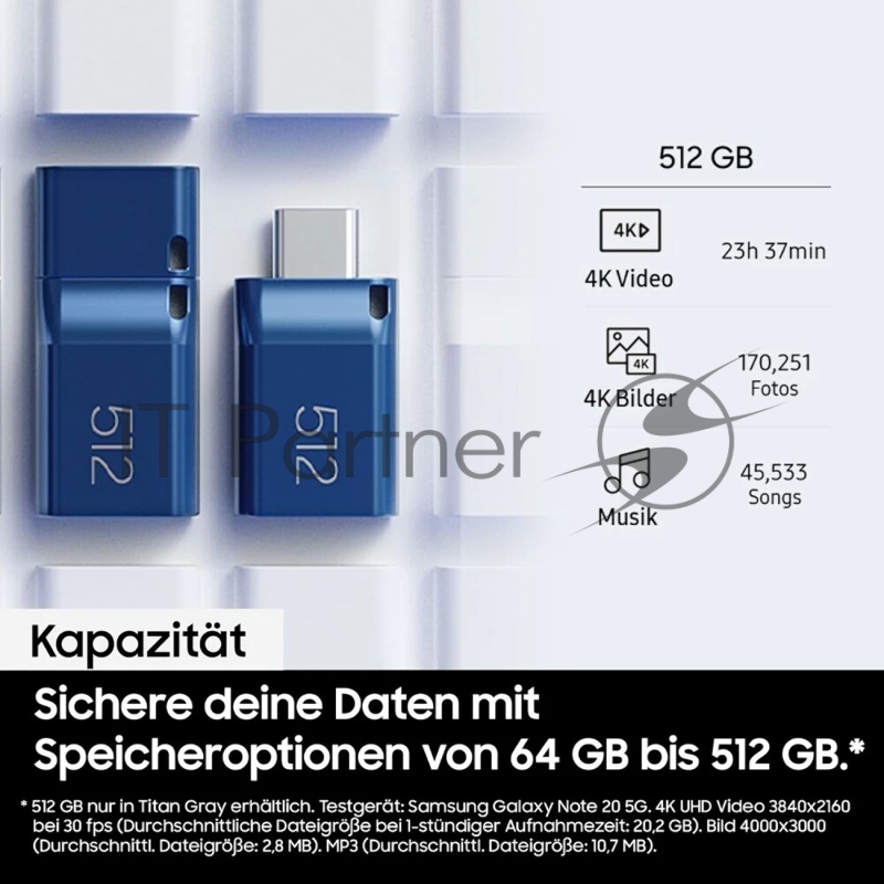 Флеш Диск Samsung MUF-512DA/APC 512Gb <MUF-512DA/APC>, USB3.1 Type-C