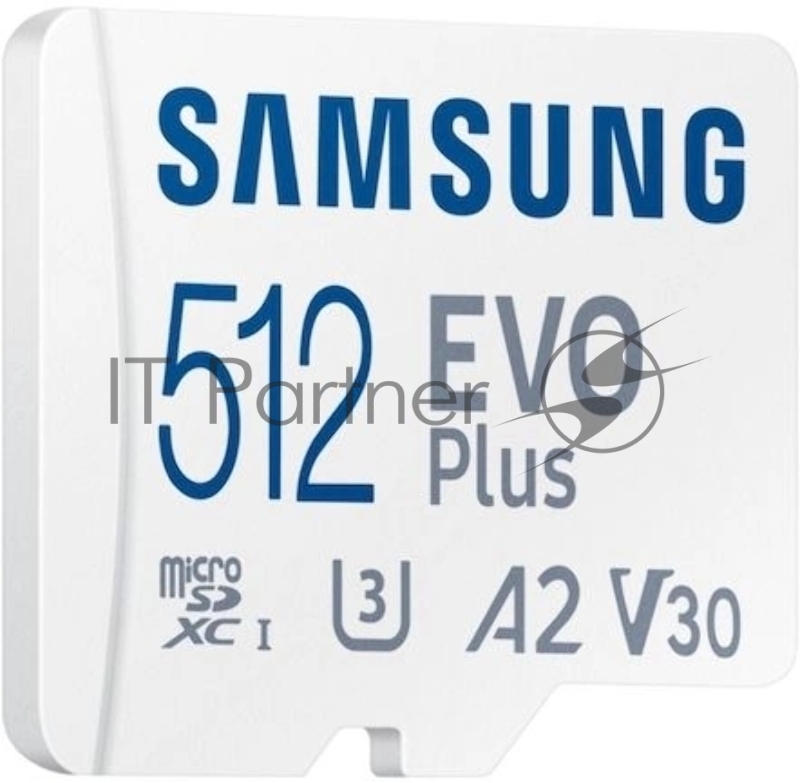 Флеш карта microSDXC 512GB Samsung MB-MC512SA/EU EVO Plus + adapter