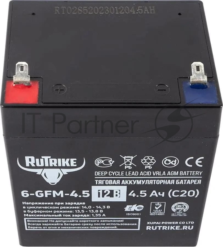 Батарея для ИБП Rutrike 6-GFM-4,5 12В 4.5Ач