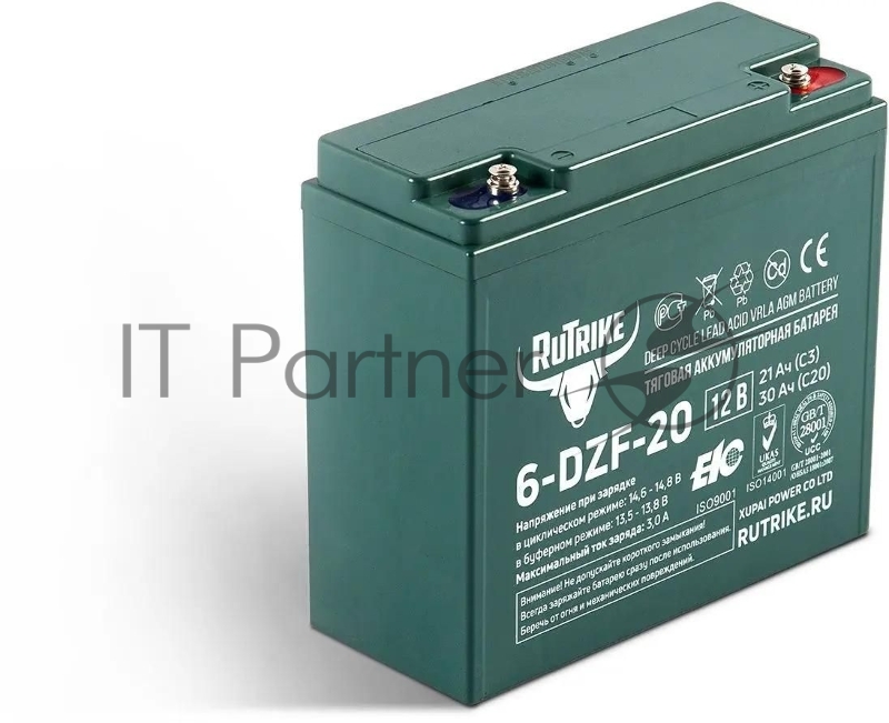 Батарея для ИБП Rutrike 6-DZF-20 12В 20Ач