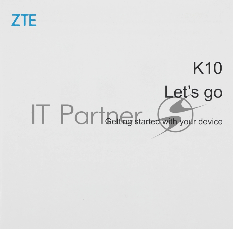 Интернет-центр ZTE K10 10/100TX/4G/3G/LTE cat. 4 белый
