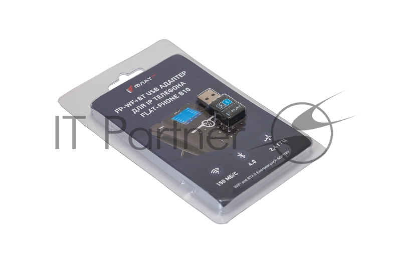 Адаптер Флат FP-WF+BT USB-адаптер устройство, позволяющее подключить Flat-Phone B10 к WiFi сети и Bluetooth-гарнитуре