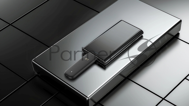 Модем 3G/4G ZTE F30Pro USB Wi-Fi VPN Firewall +Router внешний черный