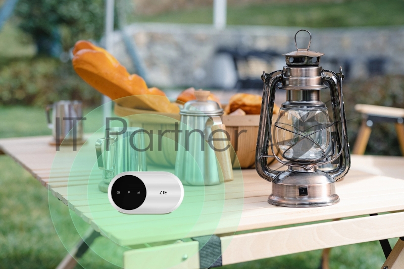 Модем 3G/4G/4G+ ZTE U20 USB Wi-Fi VPN Firewall +Router внешний белый