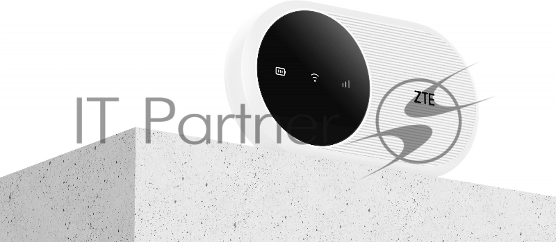 Модем 3G/4G/4G+ ZTE U20 USB Wi-Fi VPN Firewall +Router внешний белый