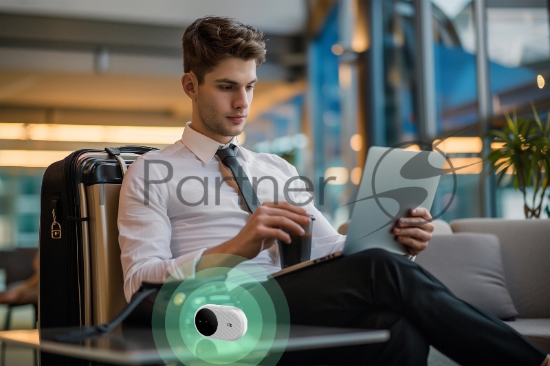 Модем 3G/4G/4G+ ZTE U20 USB Wi-Fi VPN Firewall +Router внешний белый