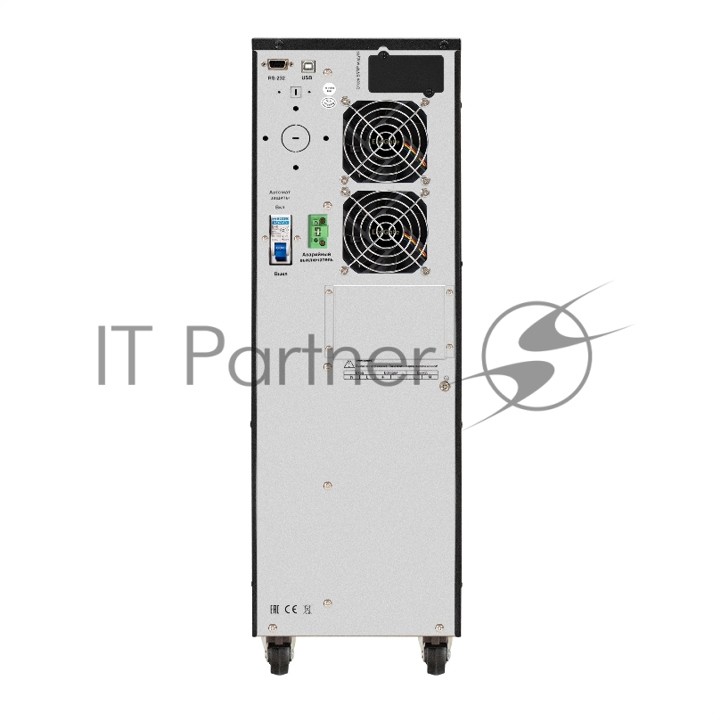 ИБП On-line ExeGate PowerExpert TL-575-6kVA.192V.LCD.AVR.T.USB <6000VA/6000W, On-Line, PF=1, LCD, клеммы, RS232, USB, SNMP-slot, встроенные батареи 12V 7.2Ah - 16шт, возможность подключения до 4 внешних батарейных блоков 192В, Tower, метал