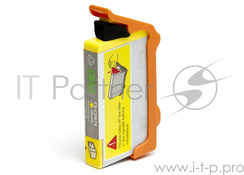 Картридж струйный Cactus CS-CD974 №920XL желтый для HP DJ 6000/6500/7000/7500 (14.6мл)