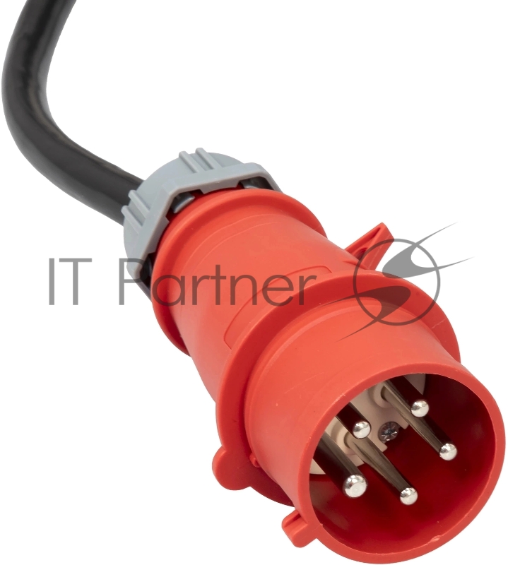 Блок распределения питания Powercom PDU-32AVMS24-18C3-6C9-3P верт.размещ. 18xC13 6xC19 с сетевым мониторингом 3x32A EN 60309 2м