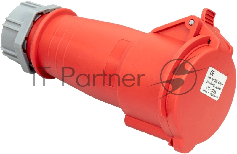 Блок распределения питания Powercom PDU-32AVMS24-18C3-6C9-3P верт.размещ. 18xC13 6xC19 с сетевым мониторингом 3x32A EN 60309 2м