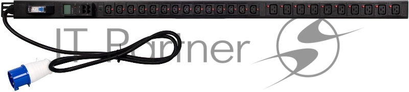 Блок распределения питания Powercom PDU-32AV24-14C3-10C9-1P