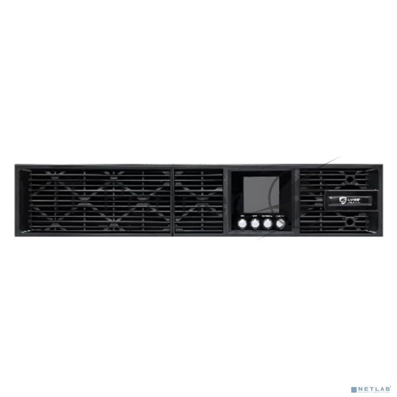 Источник бесперебойного питания СайберЭлектро ИБП ЭКСПЕРТ-II-1000Р {Онлайн, Стойка/Напольный 1000ВА/1000Вт. USB/RS-232/SNMP Slot/EPO/RJ-11/RJ-45 (8 IEC С13) (12В /9Ач. х 2 LEOCH) 2U}