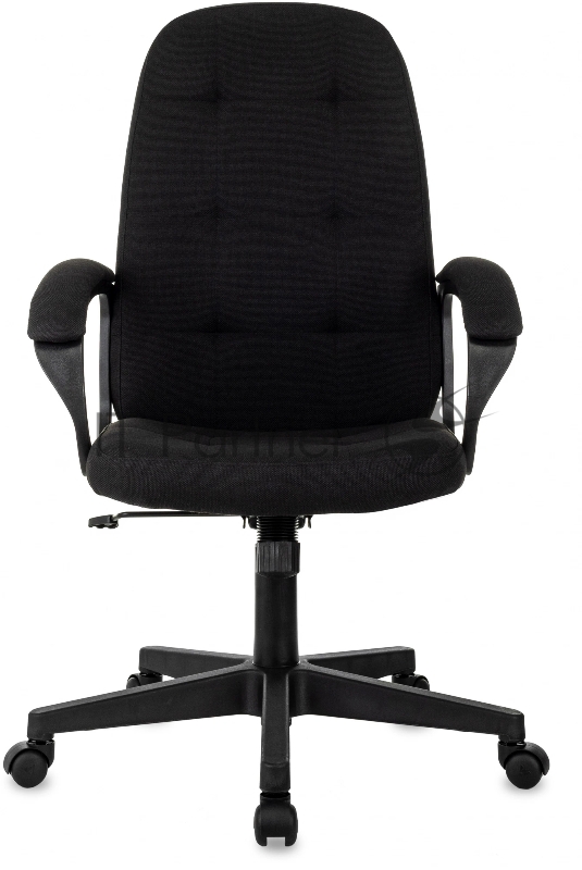 Кресло руководителя Бюрократ CH 002 Fabric черный 3C11 крестов. пластик