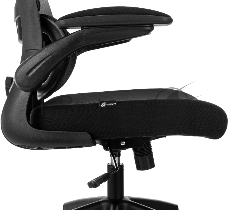 Кресло руководителя Бюрократ Sigma 1 черный сетка/ткань крестов. пластик