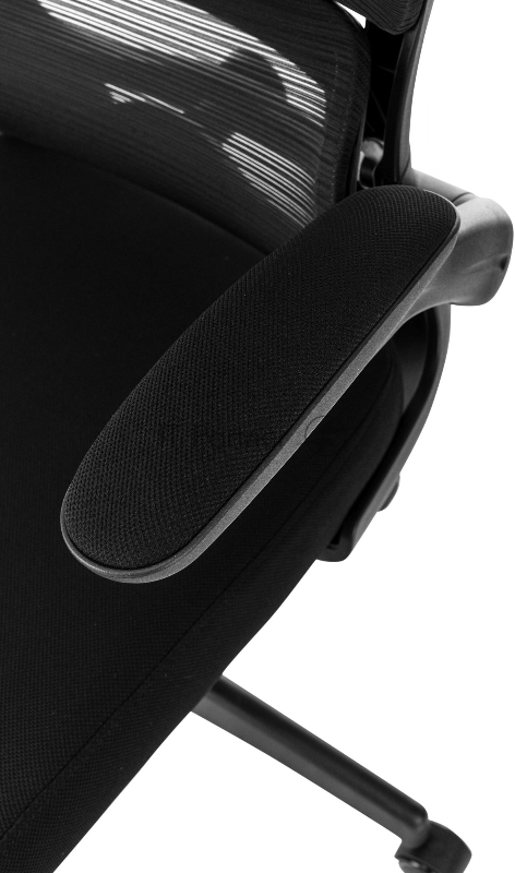 Кресло руководителя Бюрократ Sigma 1 черный сетка/ткань крестов. пластик