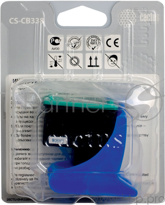 Картридж струйный Cactus CS-CB338 №141XL многоцветный для HP DJ D4263/D4363/D5360/DJ J5783/J6413/PS