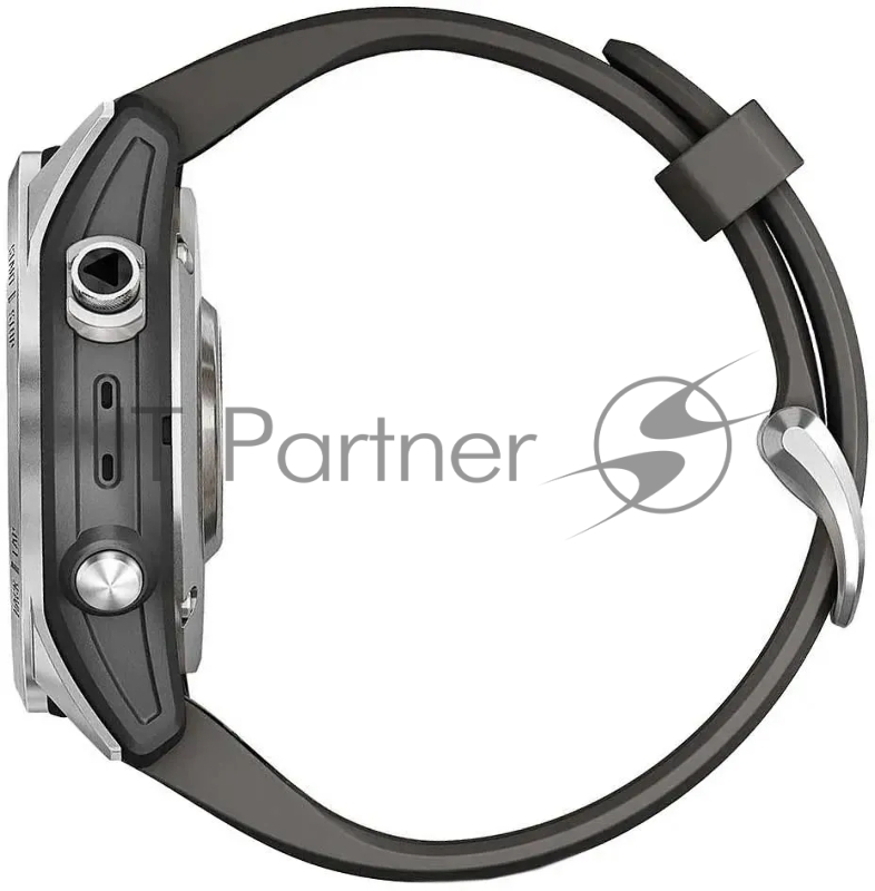 Смарт-часы Garmin Fenix 7s серебристый с графитовым ремешком 42мм