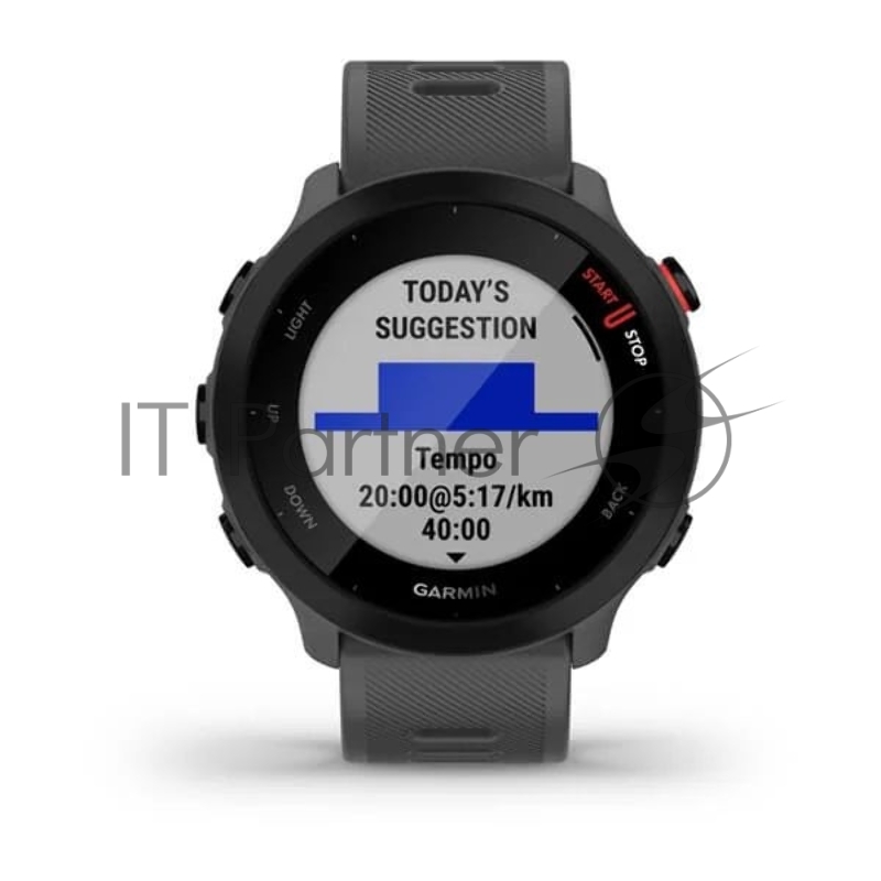 Смарт-часы Garmin Forerunner 55 серый 42мм