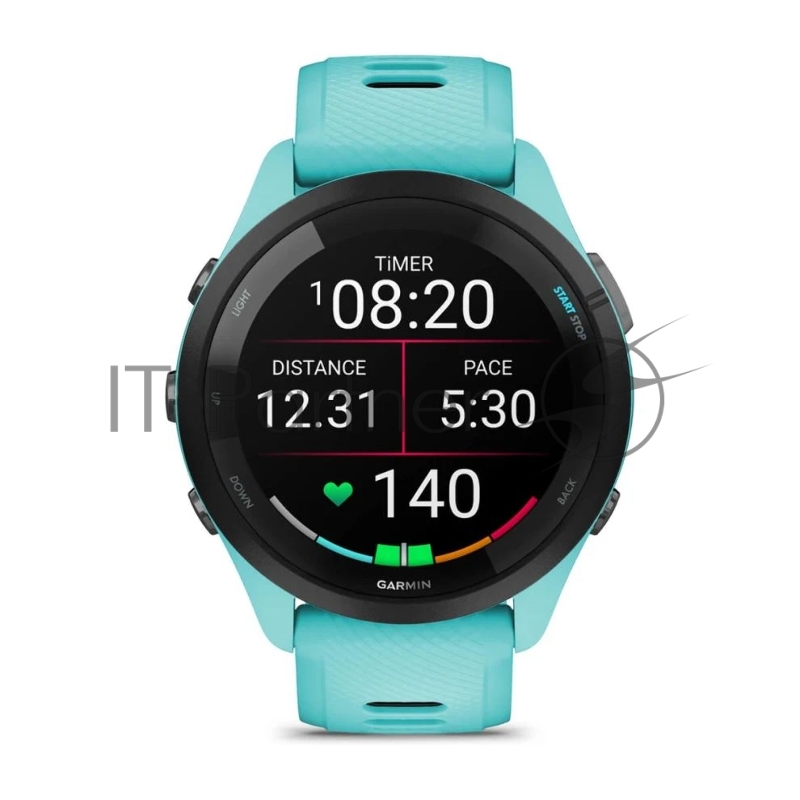 Смарт-часы Garmin Forerunner 265 бирюзовый 46,1мм