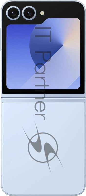 Смартфон Samsung SM-F741B Galaxy Z Flip 6 512Gb 12Gb голубой раскладной 3G 4G 1Sim 6.7 1080x2640 Android 14 50Mpix 802.11 a/b/g/n/ac/ax NFC GPS GSM900/1800 GSM1900 TouchSc Protect