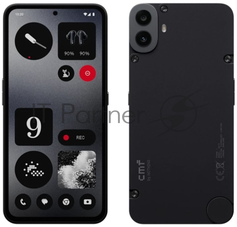 Мобильный телефон CMF PHONE 1 8/128GB BLACK CMF PHONE