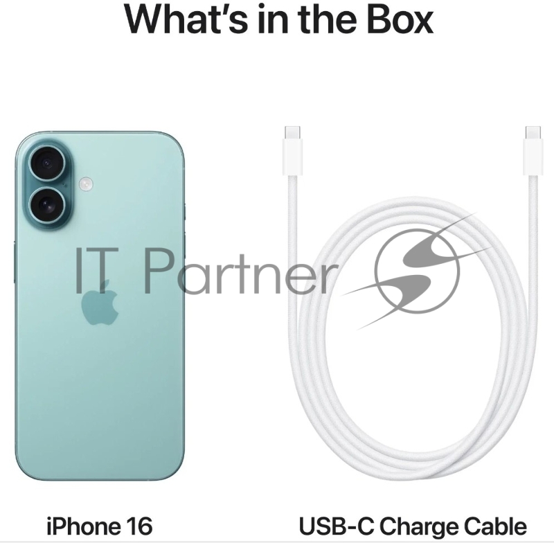 Смартфон Apple iPhone 16 256Gb Teal A3286 MYE13J/A 4549995539134