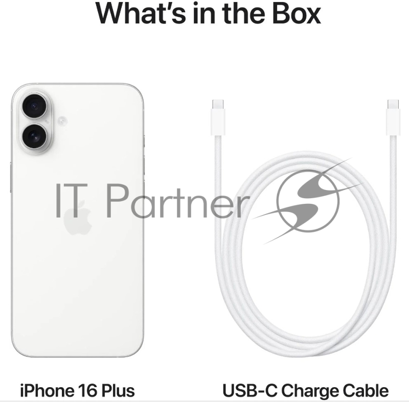 Смартфон Apple iPhone 16 256Gb White A3286 MYDX3J/A 4549995539103