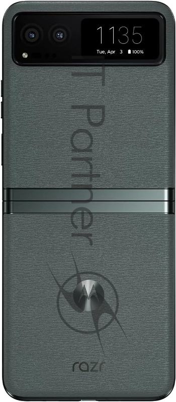 Смартфон Motorola XT2323-1 Razr 40 5G 256Gb 8Gb зеленый раскладной 3G 4G 1Sim 6.9 1080x2640 Android 13 64Mpix 802.11 a/b/g/n/ac/ax NFC GPS GSM900/1800 GSM1900 TouchSc Protect