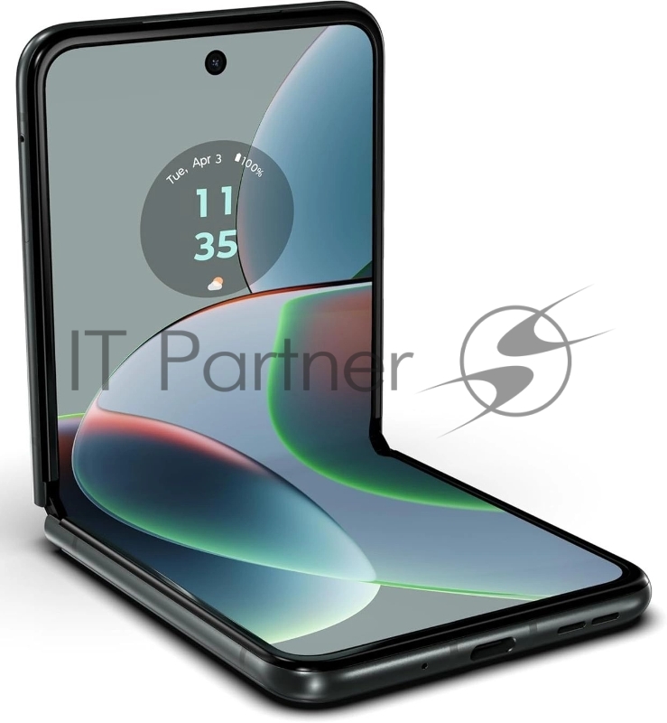 Смартфон Motorola XT2323-1 Razr 40 5G 256Gb 8Gb зеленый раскладной 3G 4G 1Sim 6.9 1080x2640 Android 13 64Mpix 802.11 a/b/g/n/ac/ax NFC GPS GSM900/1800 GSM1900 TouchSc Protect