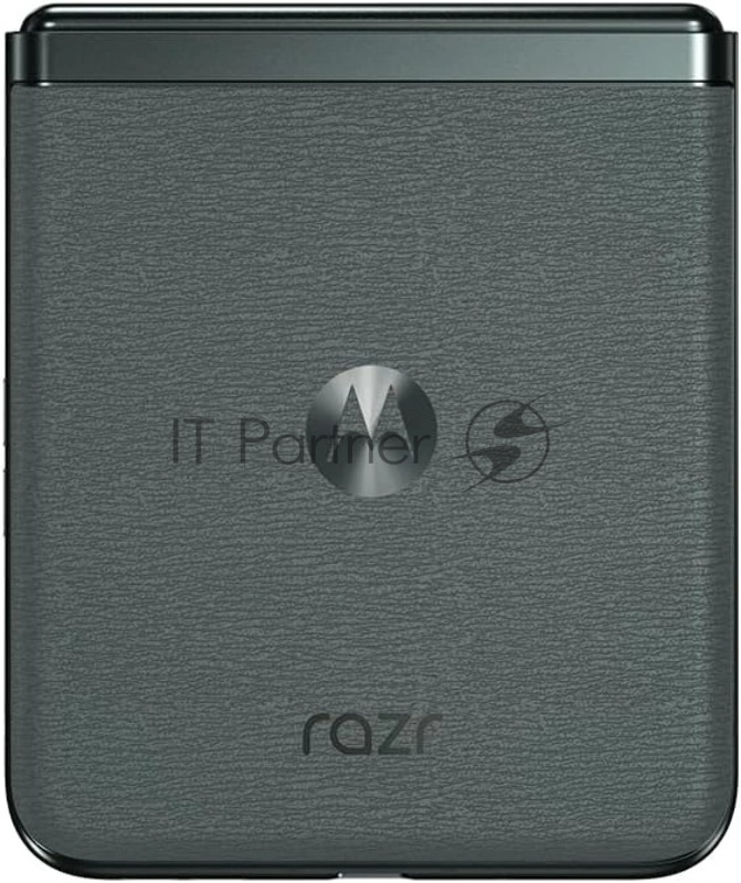 Смартфон Motorola XT2323-1 Razr 40 5G 256Gb 8Gb зеленый раскладной 3G 4G 1Sim 6.9 1080x2640 Android 13 64Mpix 802.11 a/b/g/n/ac/ax NFC GPS GSM900/1800 GSM1900 TouchSc Protect