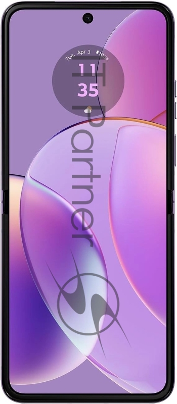 Смартфон Motorola XT2323-1 Razr 40 5G 256Gb 8Gb сиреневый раскладной 3G 4G 1Sim 6.9 1080x2640 Android 13 64Mpix 802.11 a/b/g/n/ac/ax NFC GPS GSM900/1800 GSM1900 TouchSc Protect
